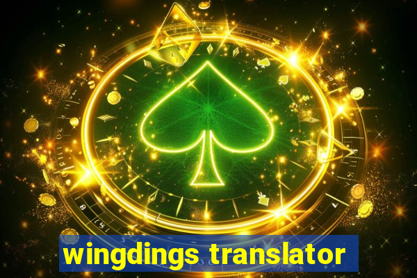 wingdings translator